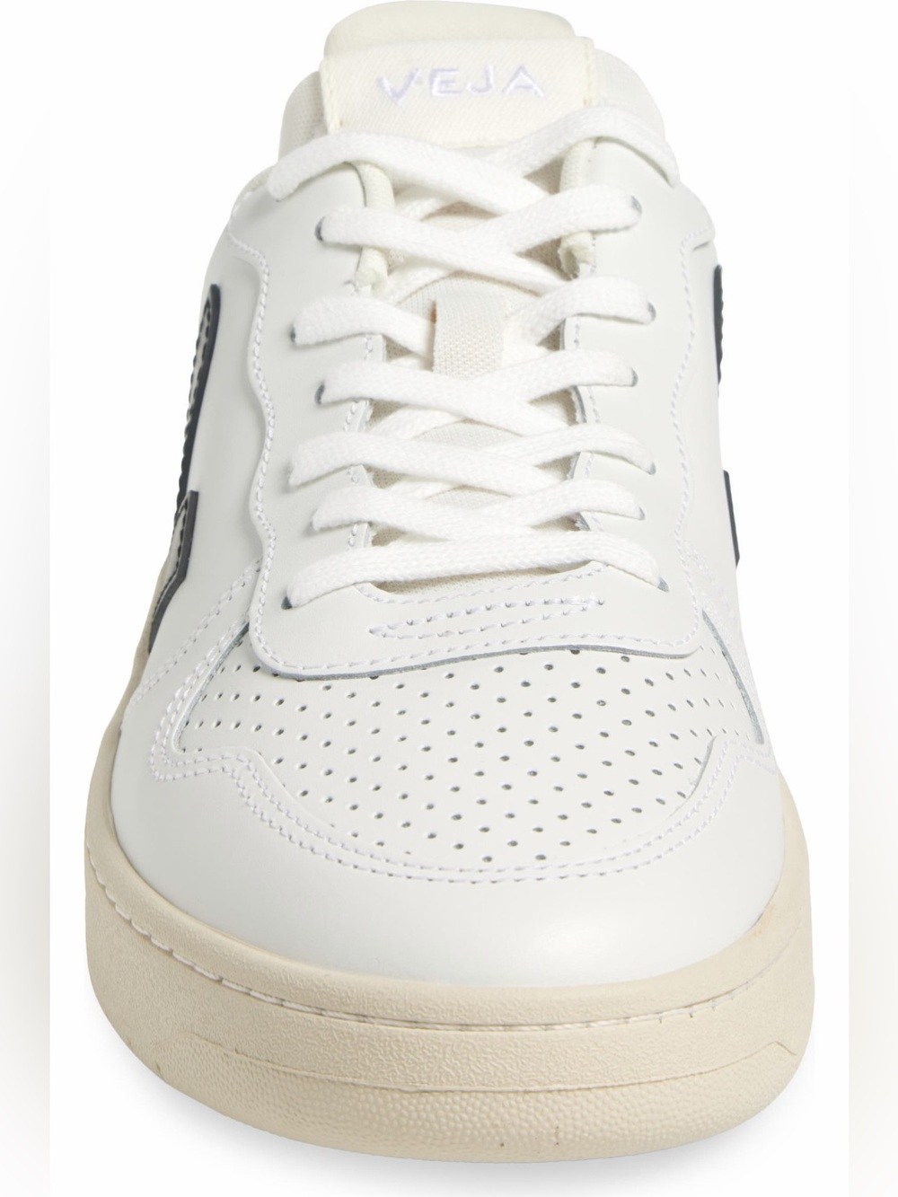 Veja Women's V-10 Leather Sneakers - Picture 2 of 16